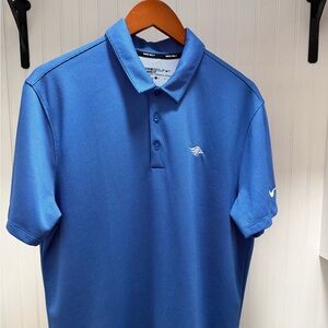 Nike Men's Polo Shirt in Vibrant Blue L 46chest